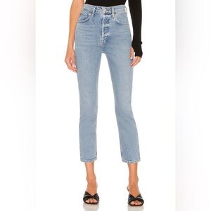 Agolde Women's Straight Leg Jeans - Light Blue